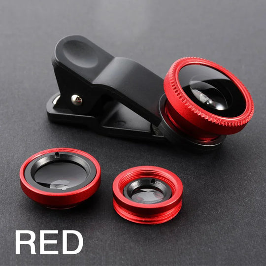 3-in-1 Smartphone Camera Lens Kit