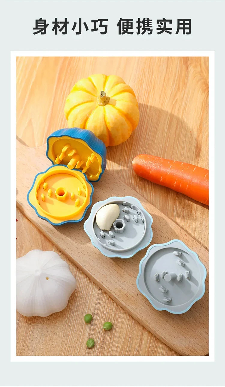 Manual Rotary Grinding Machine Garlic Sharpening Machine Crusher Kitchen Tools Manual Chili Ginger Garlic Mashing Machine