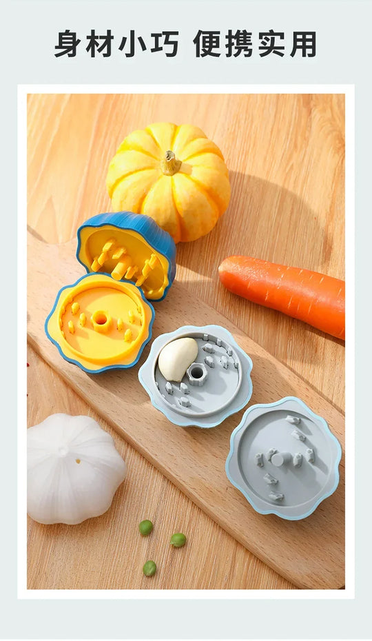 Manual Rotary Grinding Machine Garlic Sharpening Machine Crusher Kitchen Tools Manual Chili Ginger Garlic Mashing Machine