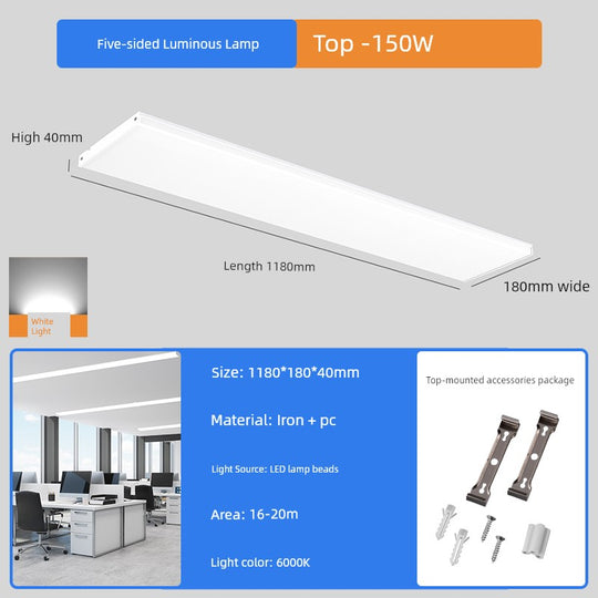 High-Power Three-Proof LED Ceiling Tube Light