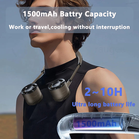 Mini Portable Neck Fan