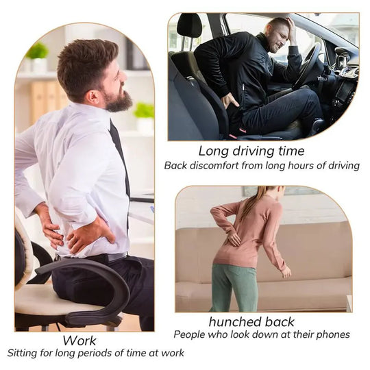 Inflatable Lumbar Support Pillow