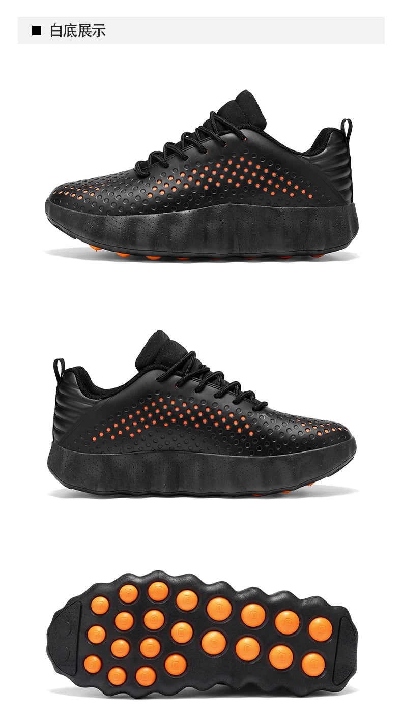 Men's Comfortable Running Shoes Breathable Thick sole Non-slip Casual Sports Shoes Cushioning Outdoor Walking Sneakers For Men