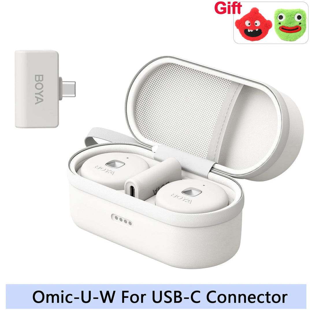 BOYA Omic D/U Wireless Lavalier Lapel Microphone