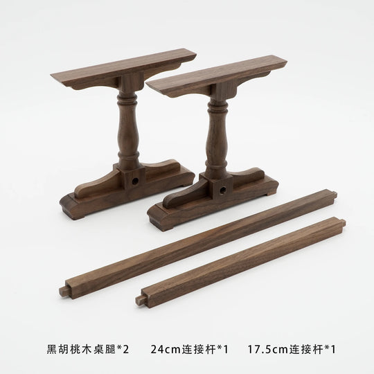 1/6 doll house model furniture accessories mini model Free combination retro table legs desktop