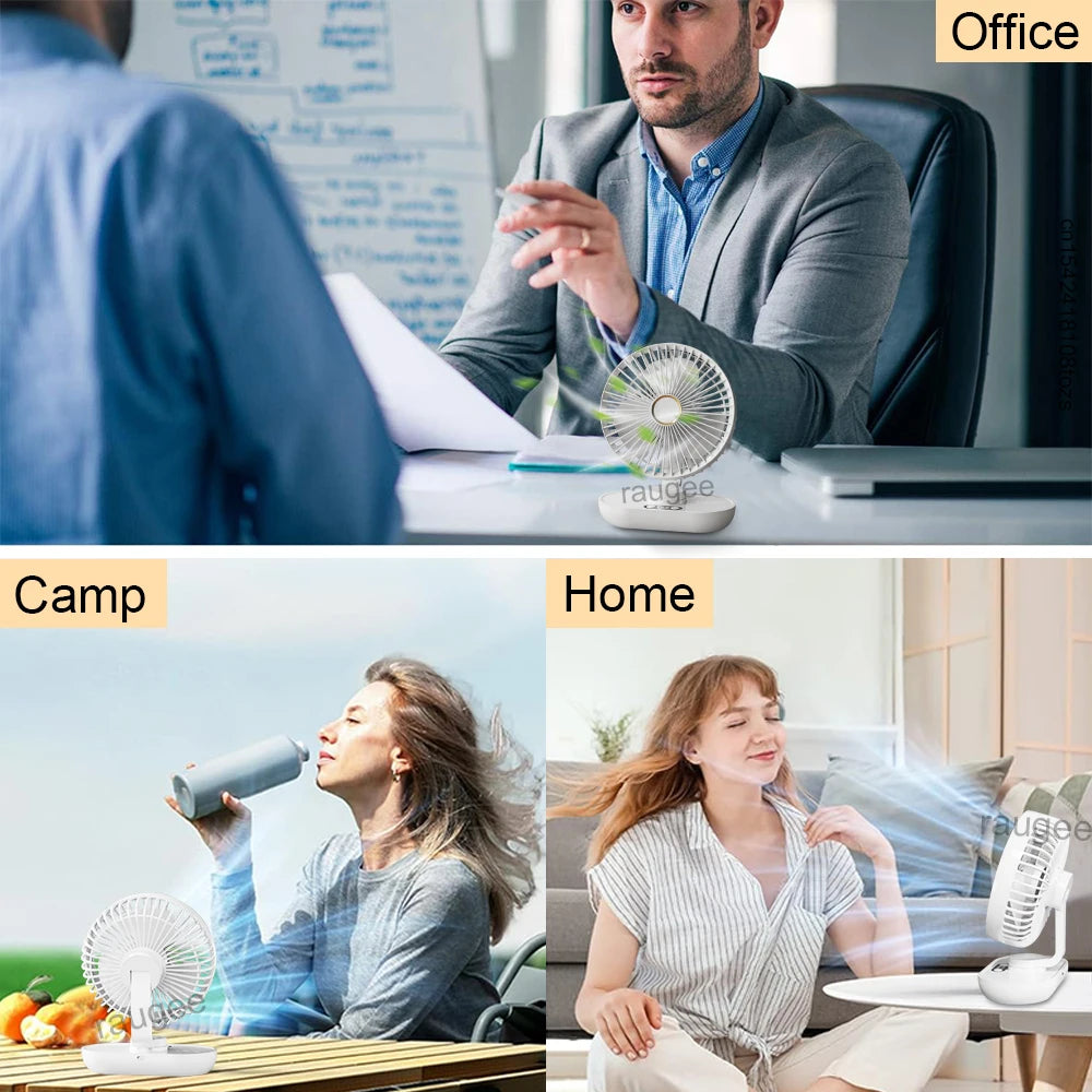 Mini Portable Desktop Fan
