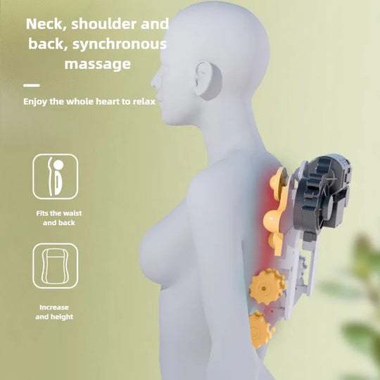 Electric Heated Massage Cushion