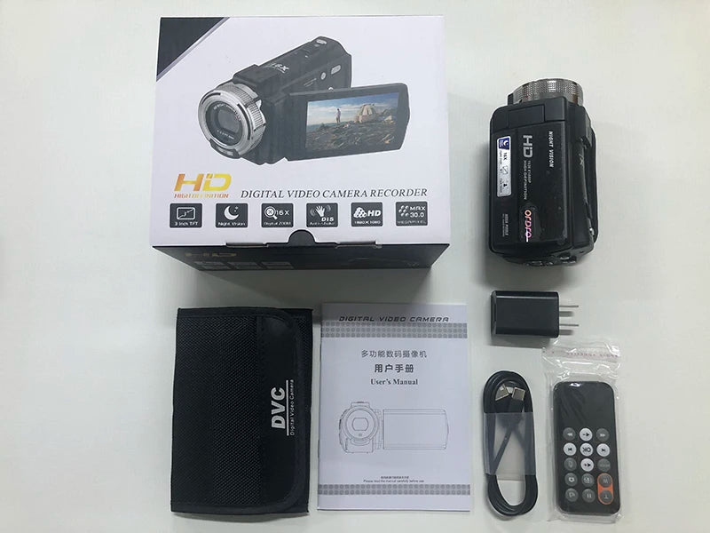 Ordro V12 Vlog Video Camera