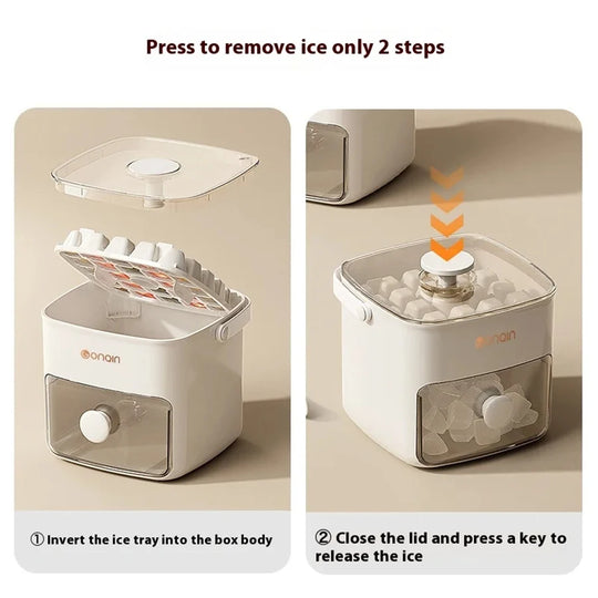 48-Block Ice Cube Maker Mold