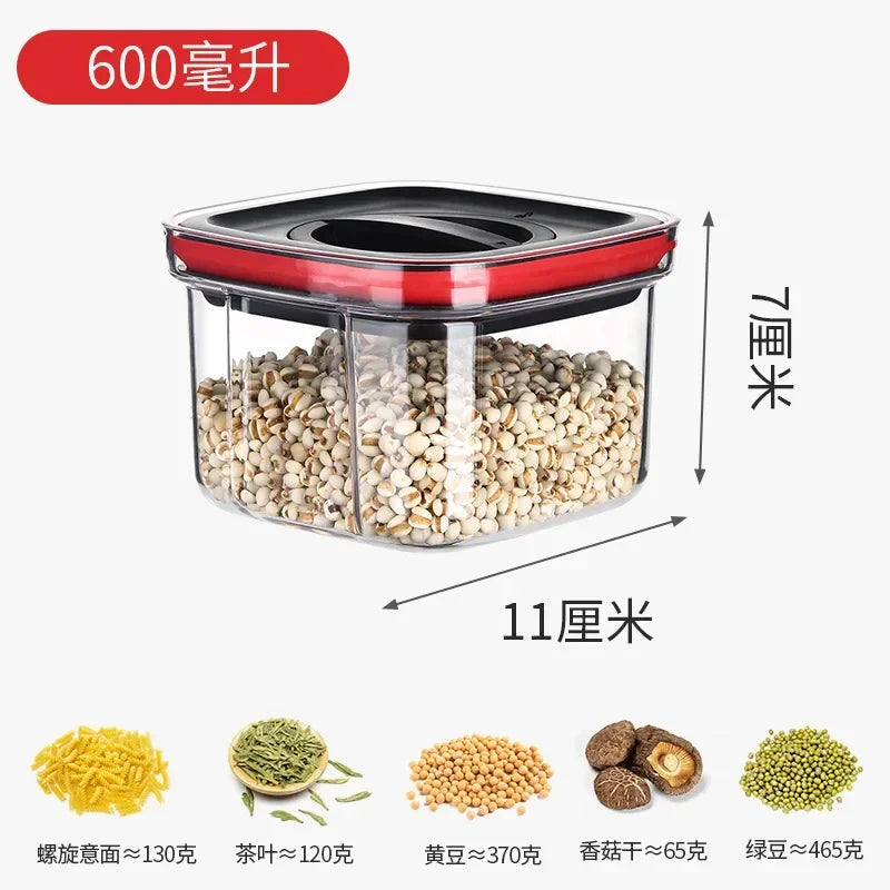 Plastic Food Storage Container with Lid