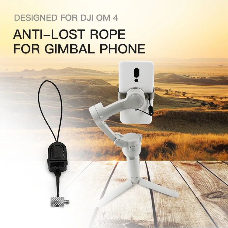 Hand Wrist Strap Lanyard for DJI OM6 SE/5/OM 4 SE/Osmo Mobile 3 Accessories