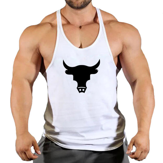 Fitness Man Gym Clothing Bodybuilding Shirt Men Men's Vest Sleeveless Sweatshirt Stringer T-shirts Suspenders Man Top Singlet