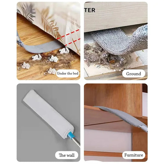 Scalable Duster Brush for Household Cleaning ,Long Handle Mop Gap Dust Cleaner Bedside Sofa Brush Corner Remover Home Telescopic