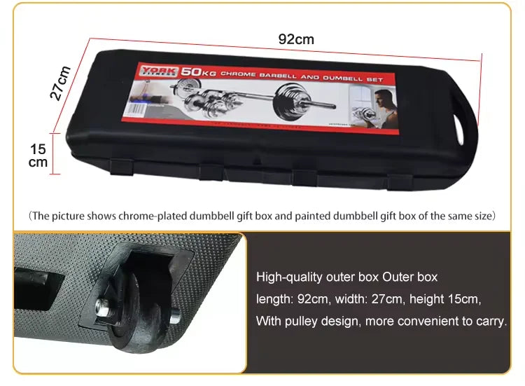 10kg-30kg Adjustable Cast Iron Dumbbells Set