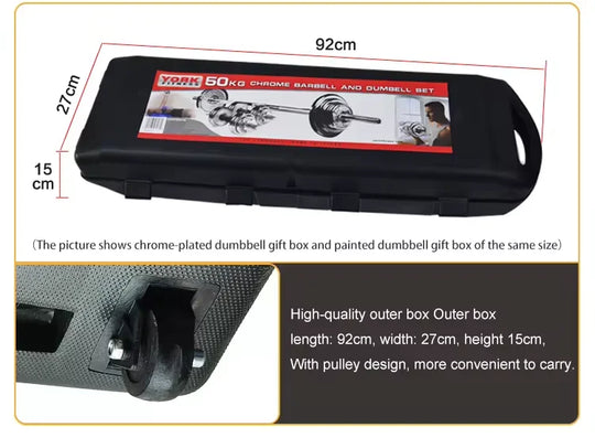 10kg-30kg Adjustable Cast Iron Dumbbells Set