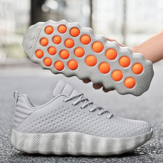 Men's Comfortable Running Shoes Breathable Thick sole Non-slip Casual Sports Shoes Cushioning Outdoor Walking Sneakers For Men