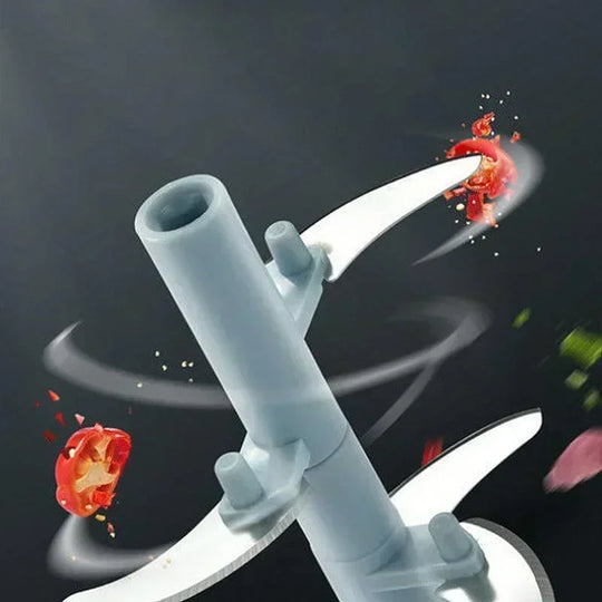 Manual Garlic Press & Multi-Function Food Chopper