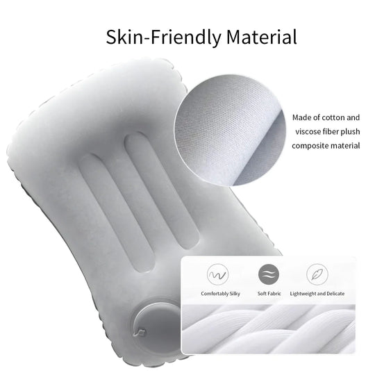 Portable Inflatable Pillow