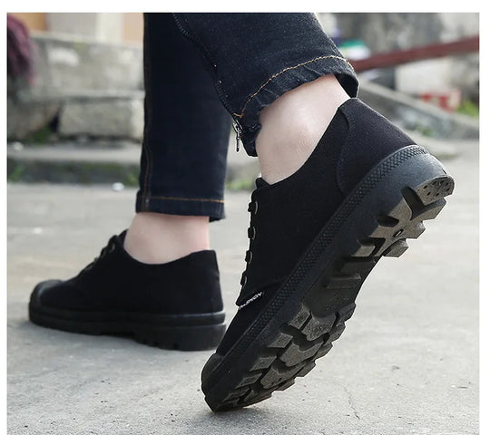 Casual Sneakers Mens Canvas Shoes Fashion Cool Street Sneaker Breathable Men's Casual Shoes Male Brand Outdoor Tooling Shoes