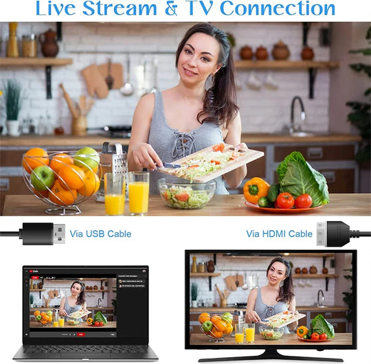 4K Professional Video Camera Camcorder