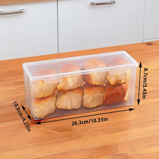 Clear Bread Storage Box