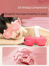 Load image into Gallery viewer, Strawberry Bear Eye Massager Eye Care Relieving Fatigue Eye Mask Hot Compress Birthday Gift for Girls Girlfriends&#39; Gift Practical
