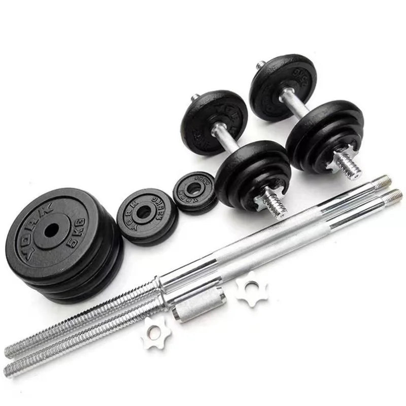 10kg-30kg Adjustable Cast Iron Dumbbells Set