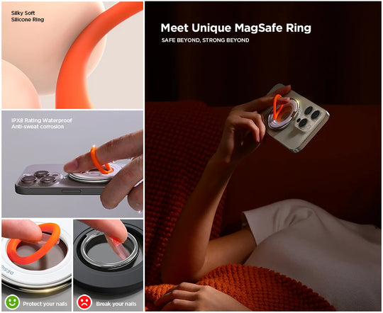 Joyroom Magnetic Silicone Phone Ring Holder