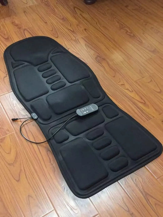 Home car massage cushion multifunctional combines neck waist vibration seat cushion fullbody electric heating car massage device