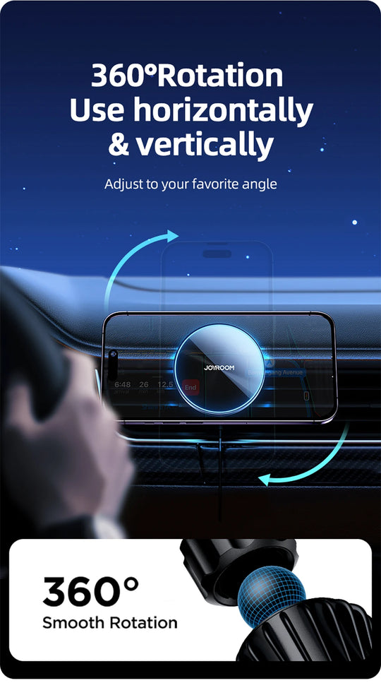 Joyroom 15W Magnetic Wireless Car Charger
