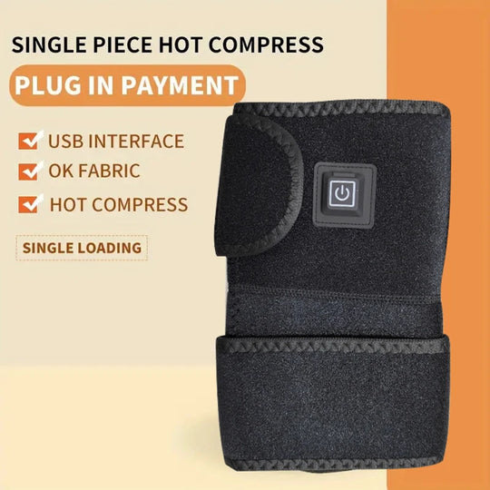 Electric knee heating pad