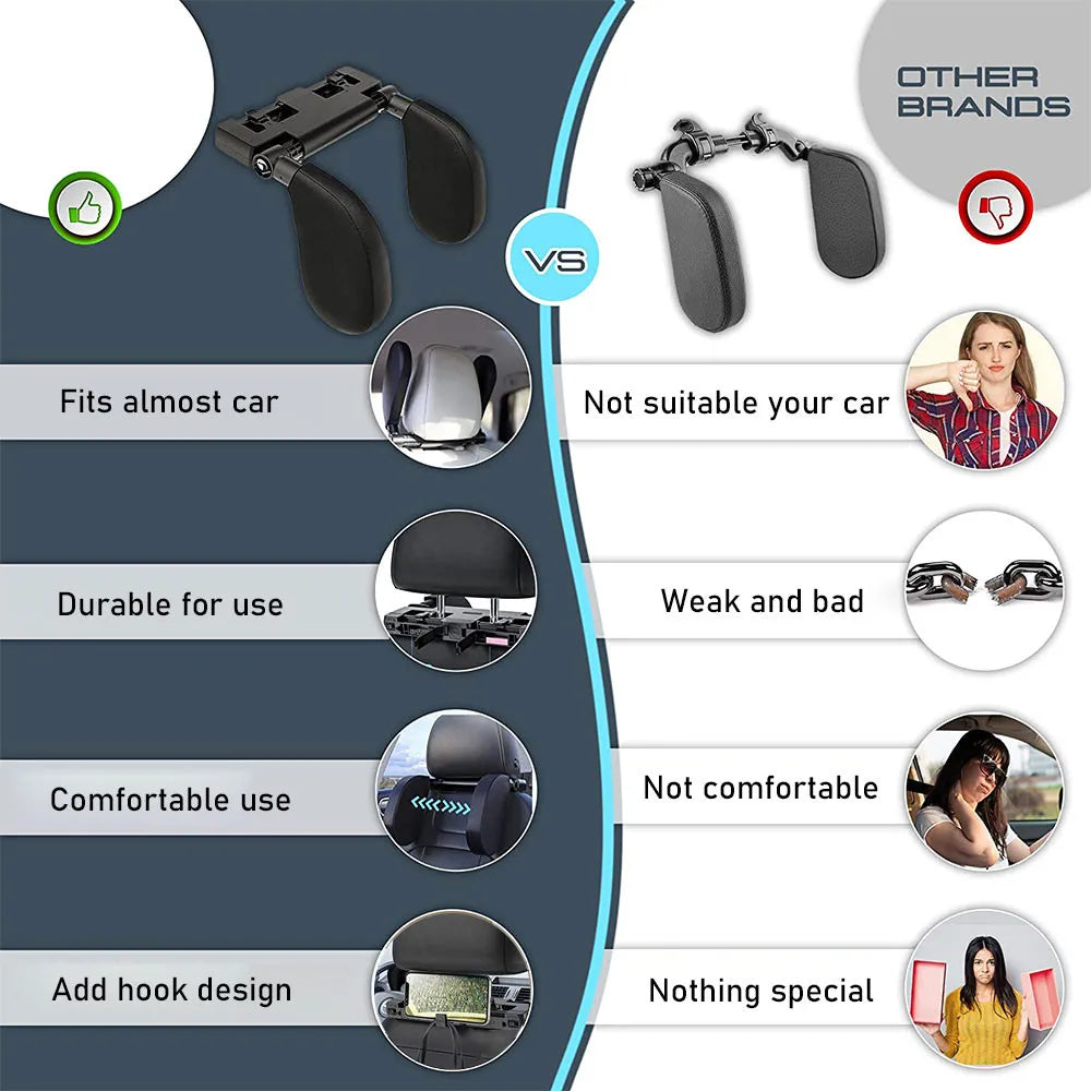 Car Seat Headrest Pillow