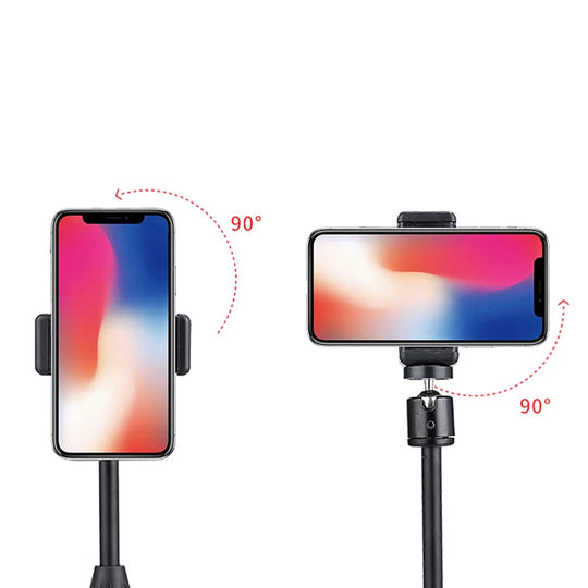 Desktop Tripod for Smartphone iPhone Stand with Phone Holder Bracket