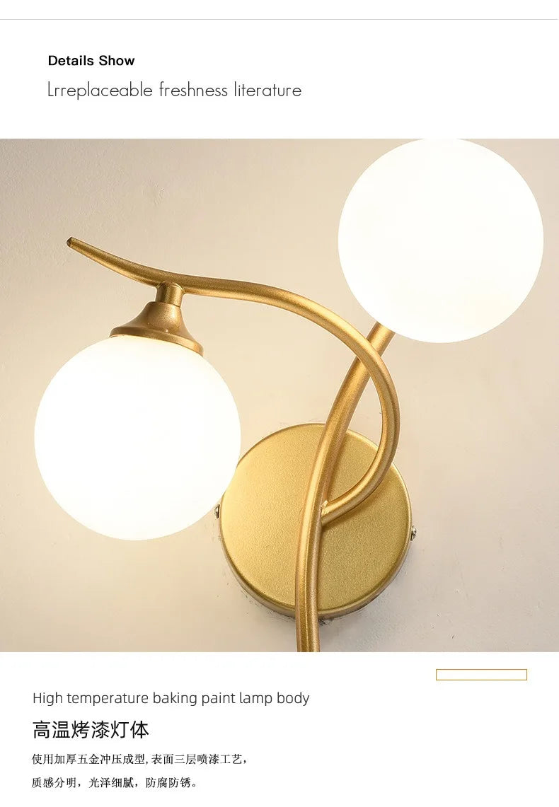 Modern Led Wall Lamp For Living Room Bedroom Bedside Corridor Aisle Hotels Wall  For Light Shower Room Mirror Front Sconce Decor