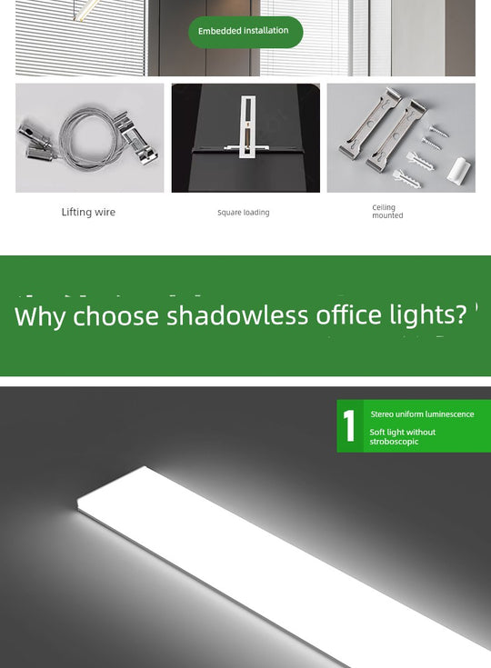 High-Power Three-Proof LED Ceiling Tube Light