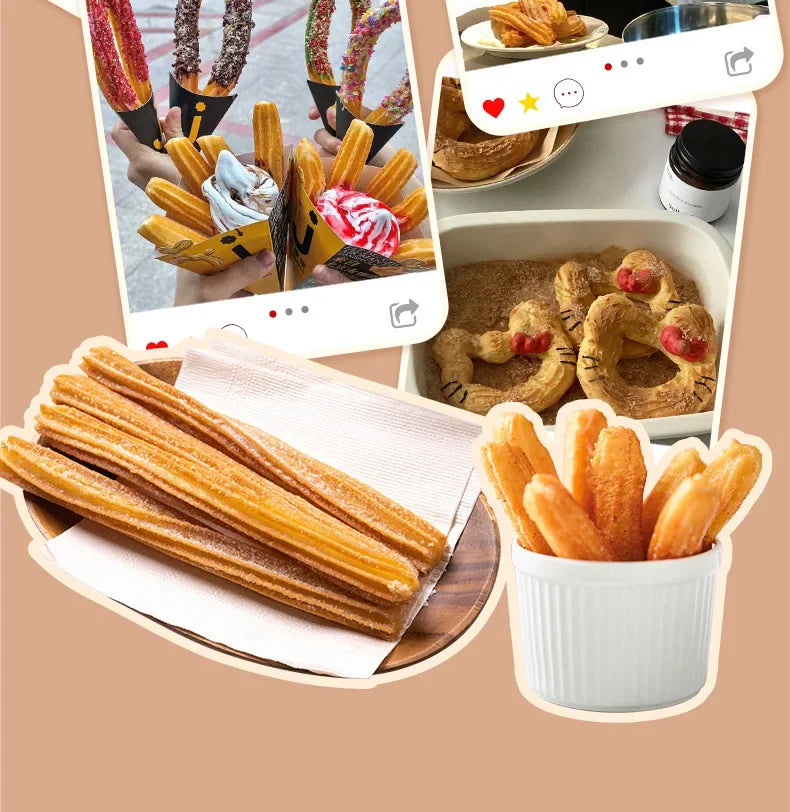 Home Western churro machine Spain Latin fruit machine Spain churro machine home auspicious fruit