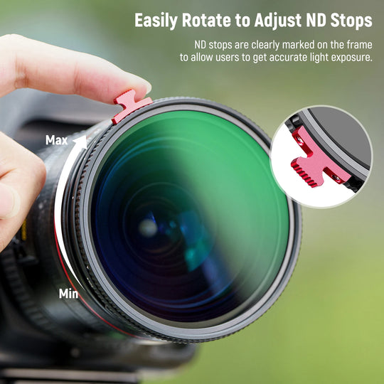 2-in-1 HD Neutral Density with Mist Dreamy Cinematic Effect