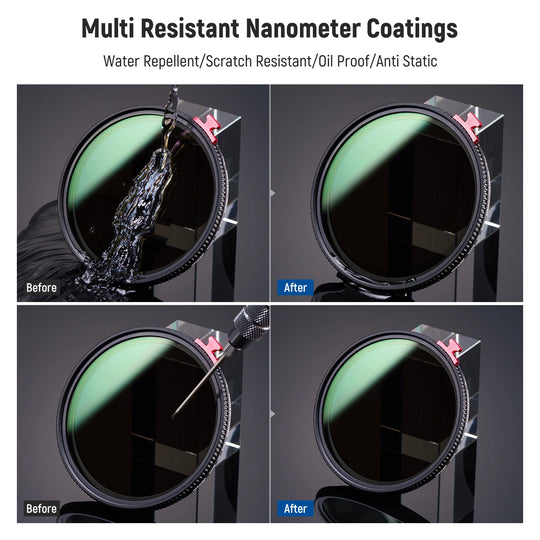 2-in-1 HD Neutral Density with Mist Dreamy Cinematic Effect