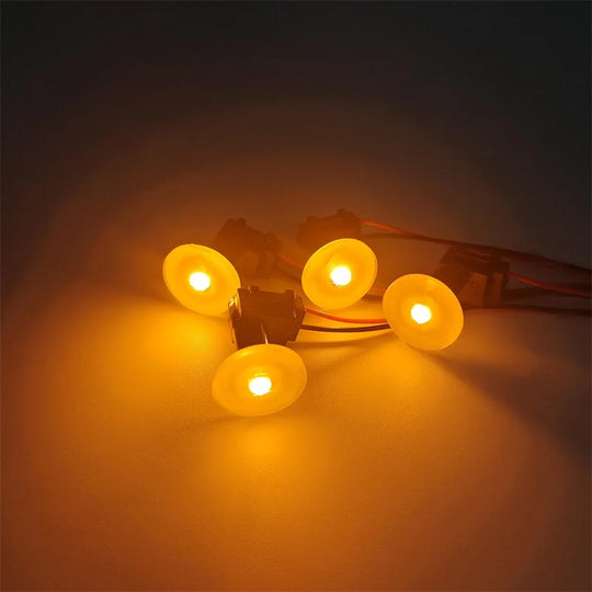 LED Ambient Light Transparent Lamp Body Circular Car Inner Bowl Light Door Handle Lights Handrail Lights Decorative Lamp