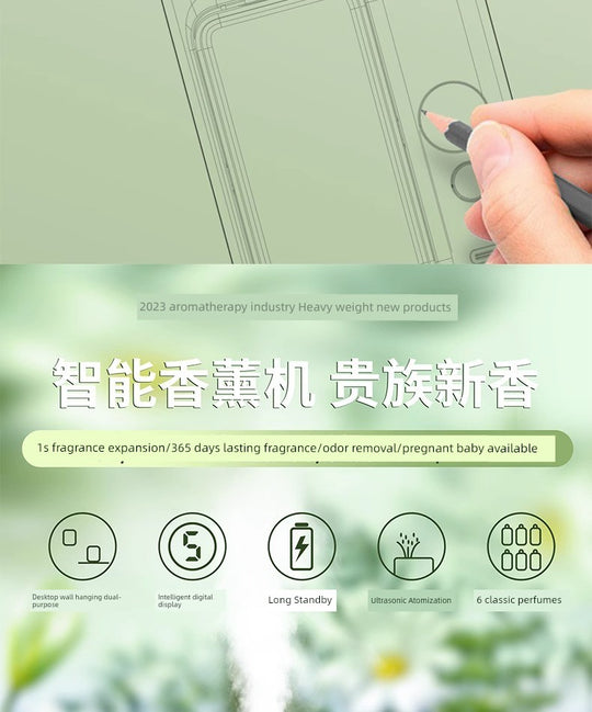Long-Lasting Home Aroma Diffuser Air Freshener for Bedroom, Toilet & Indoor Spaces