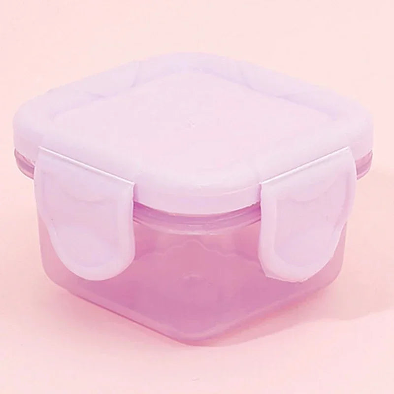 Kitchen Storage Box Small Plastic Containers Food Storage Container Moisture-Proof Airtight Refrigerated Heating Sealed Box