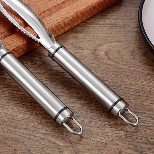 Stainless Steel Fish Scaler & Cleaning Tool