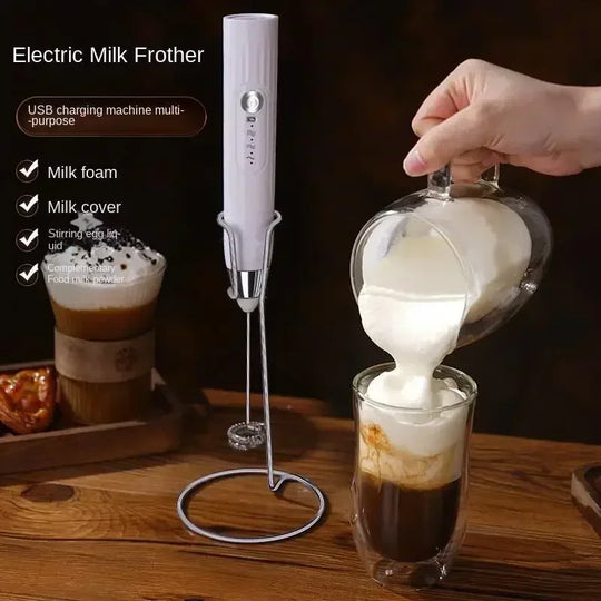 Milk Frother Handheld Cappuccino Maker
