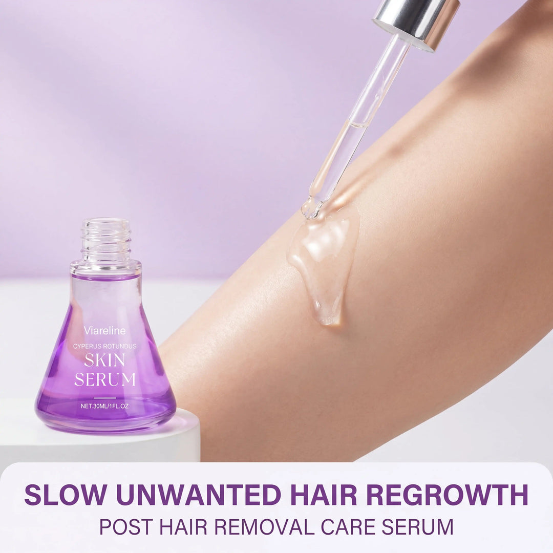 Post Hair Removal Care Serum Soothing Brightening Skin Care for Keeping It Moisturized Soft Refreshed with Hyaluronic
