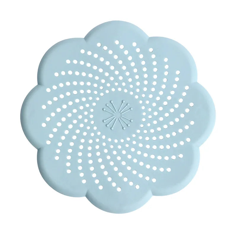 Sink Strainer Silicone Drain Cover Anti Clog Sink Filter for Kitchen Bathroom Hair Catcher Screen Universal Fit Sink Accessories