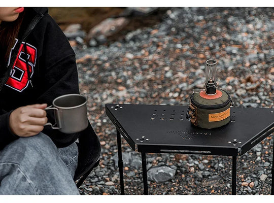 MOUNTAINHIKER Dreamlike Candlelight Lamp Tent Lighting Equipment Camping Lamp Windproof Gas Candle Lamp Outdoor Camping Lights