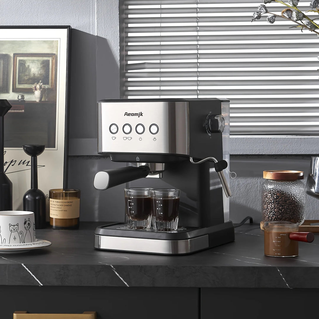 Aeomjk 20 Bar Semi-Automatic Espresso Machine