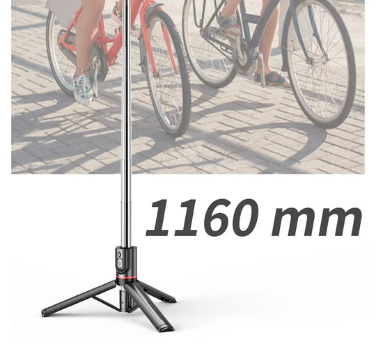 Wireless Bluetooth Double Fill Light Tripod with Remote Shutter for Android & iOS Smartphones