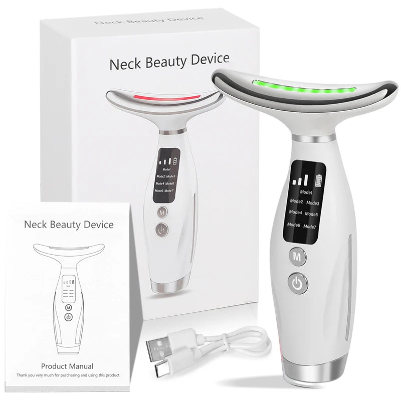 New EMS Micro-current Neck Face Beauty Device