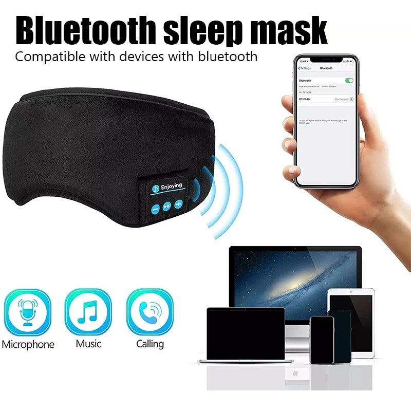 Bluetooth Music Sleeping Eye Mask Headphones